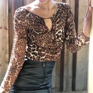 Leopard Print top